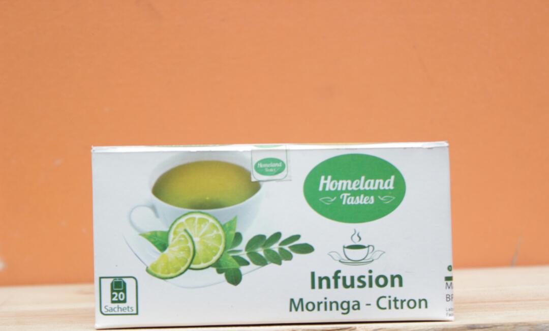 Thé moringa-citron