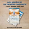 MON BAPTEME ET MA PREMIERE COMMUNION
