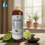 Savon Noir Bio Gel de douche Surgras au Citron